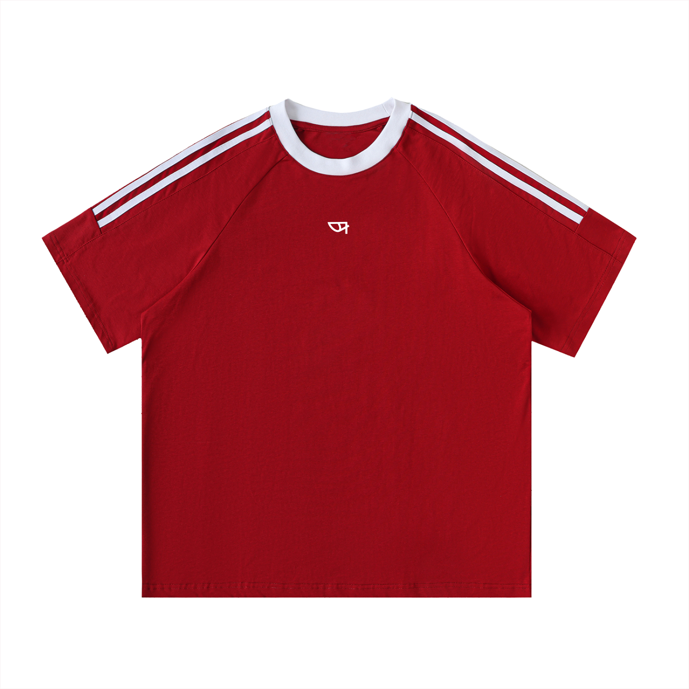 Contraste tape T-shirt