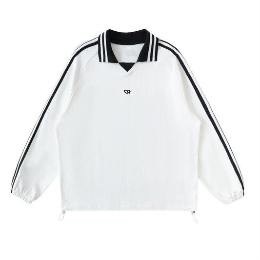 Contrast Striped Sweatshirt