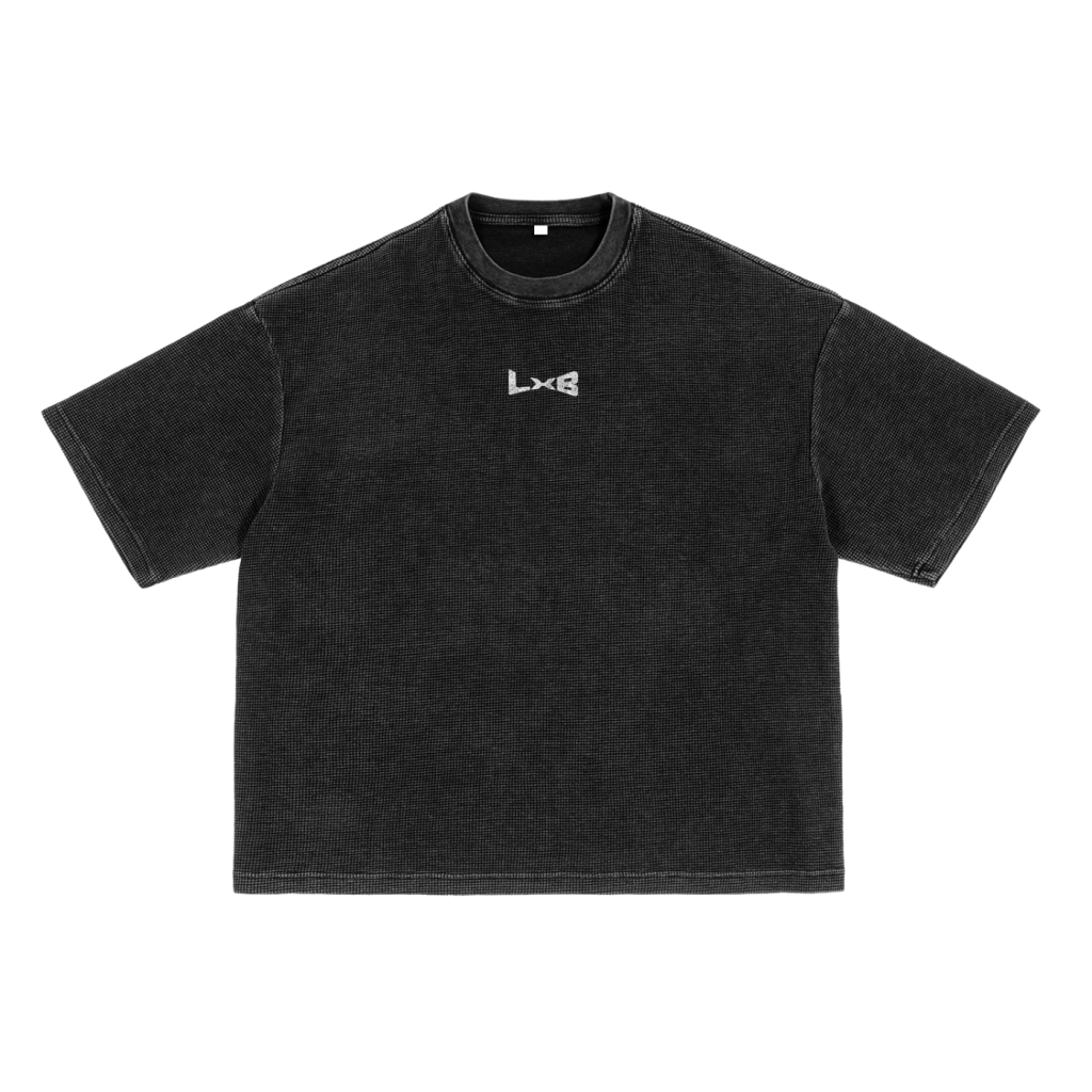 Waffle texture LXB t-shirt
